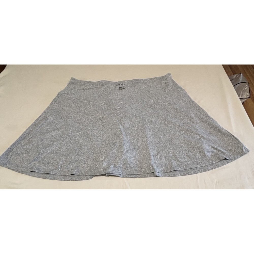 Kyodan Tennis Pickleball Crossover Waist Skort Gray TG/XL